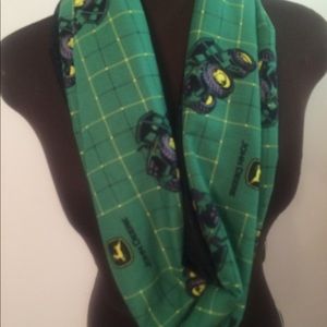 Handmade Girls/Kids JohnDeere Tractor Scarf